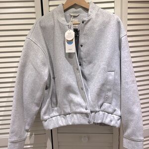 Vuori Gray Bomber Jacket